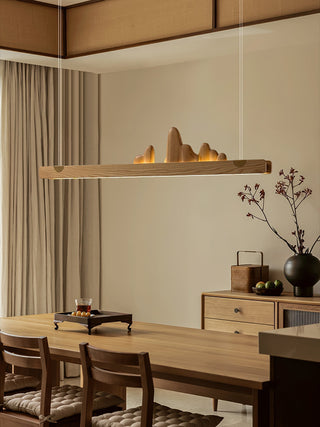 Daniel Suspension en bois Moderne