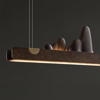 Daniel Suspension en bois Moderne