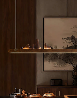 Daniel Suspension en bois Moderne