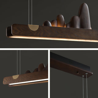Daniel Suspension en bois Moderne