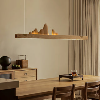 Daniel Suspension en bois Moderne