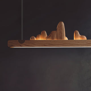 Daniel Suspension en bois Moderne