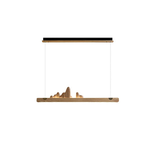 Daniel Suspension en bois Moderne