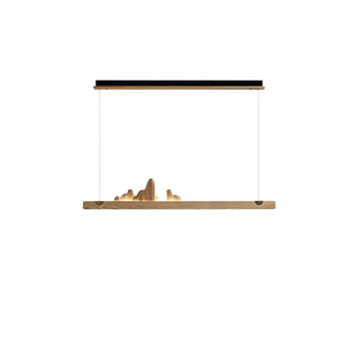 Daniel Suspension en bois Moderne