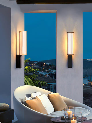 Utalionis Applique LED Arc Unique Éclairage Extérieur