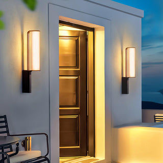 Utalionis Applique LED Arc Unique Éclairage Extérieur