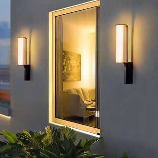 Utalionis Applique LED Arc Unique Éclairage Extérieur
