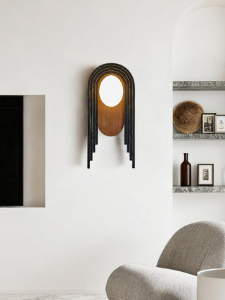 Zenith Art Deco Sconce-Neutral Decor