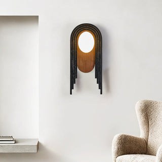Zenith Art Deco Sconce-Neutral Decor