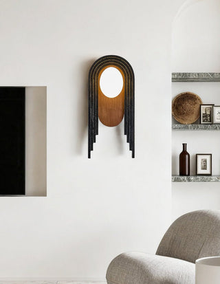 Zenith Art Deco Sconce-Neutral Decor