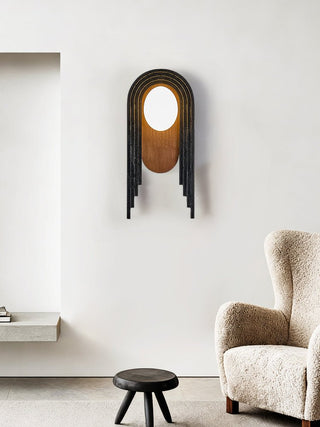 Zenith Art Deco Sconce-Neutral Decor
