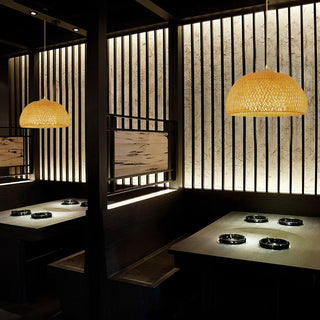 Eurnoros Suspension Unique en Bambou Naturel