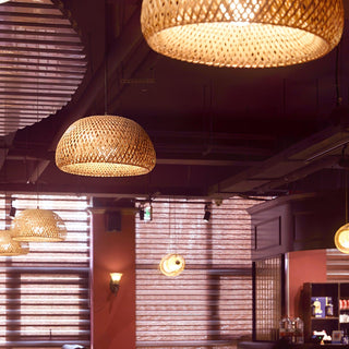 Eurnoros Suspension Unique en Bambou Naturel