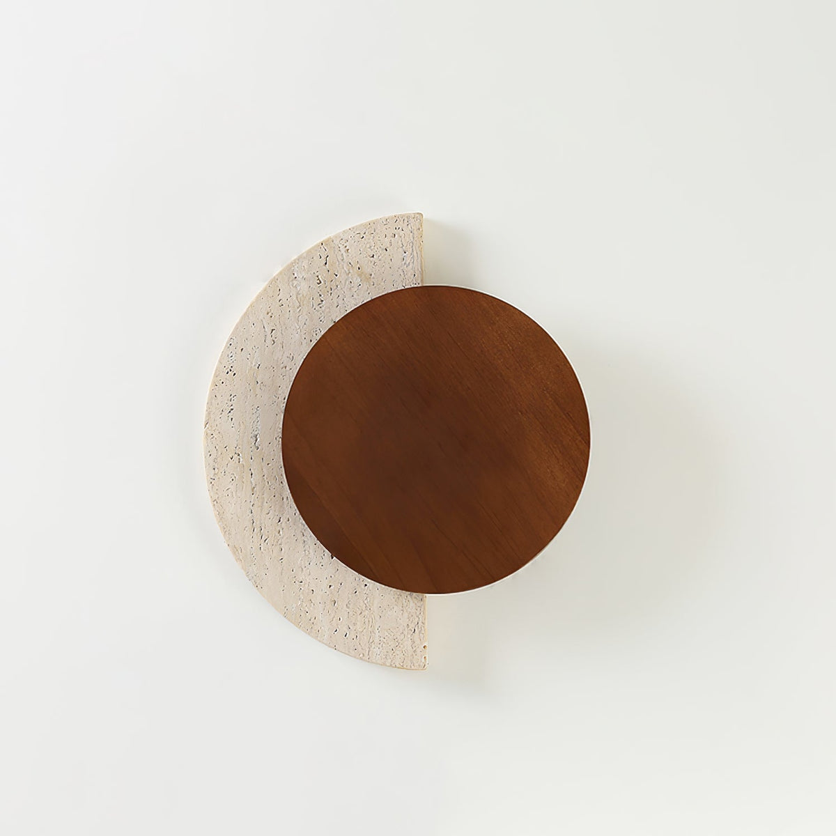 Crescent Halo Plug-in Wall Sconce-Neutral Decor