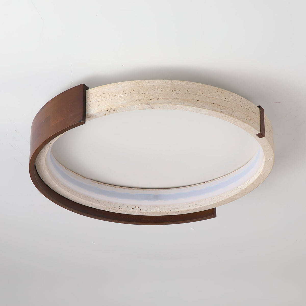 The three available sizes of the Zenova Ceiling Light displayed.