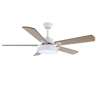 Ventilateur de Plafond Moderne Aerilux en Bois avec Lumière