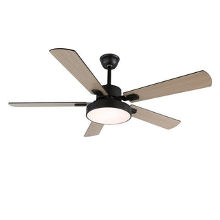 Ventilateur de Plafond Moderne Aerilux en Bois avec Lumière