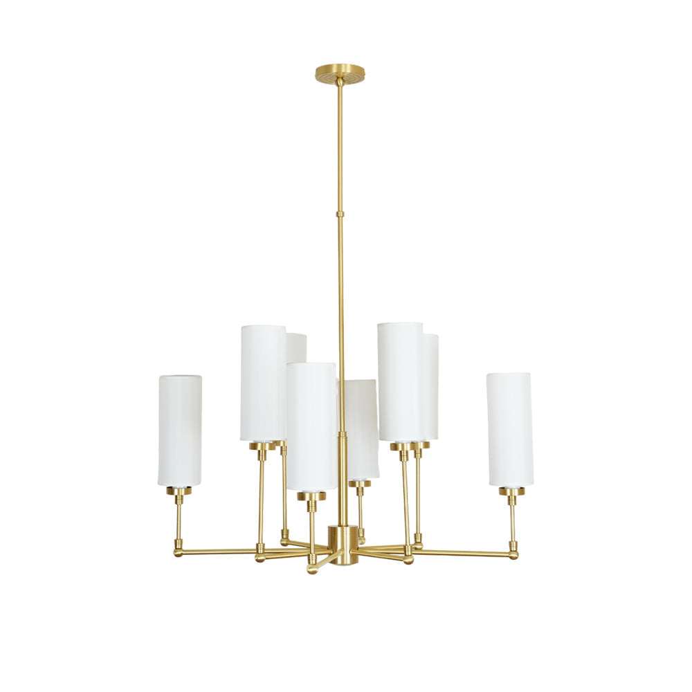 Eraeiel Lustre Laiton Tissu Luxe Postmoderne