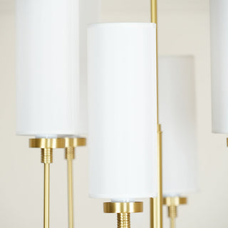 Eraeiel Lustre Laiton Tissu Luxe Postmoderne