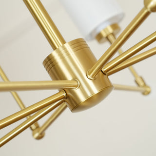 Eraeiel Lustre Laiton Tissu Luxe Postmoderne