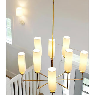 Eraeiel Lustre Laiton Tissu Luxe Postmoderne