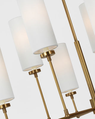 Eraeiel Lustre Laiton Tissu Luxe Postmoderne