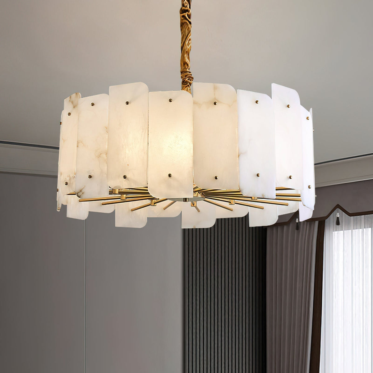 Clareon Lustre Albâtre Superposé Luxe Postmoderne