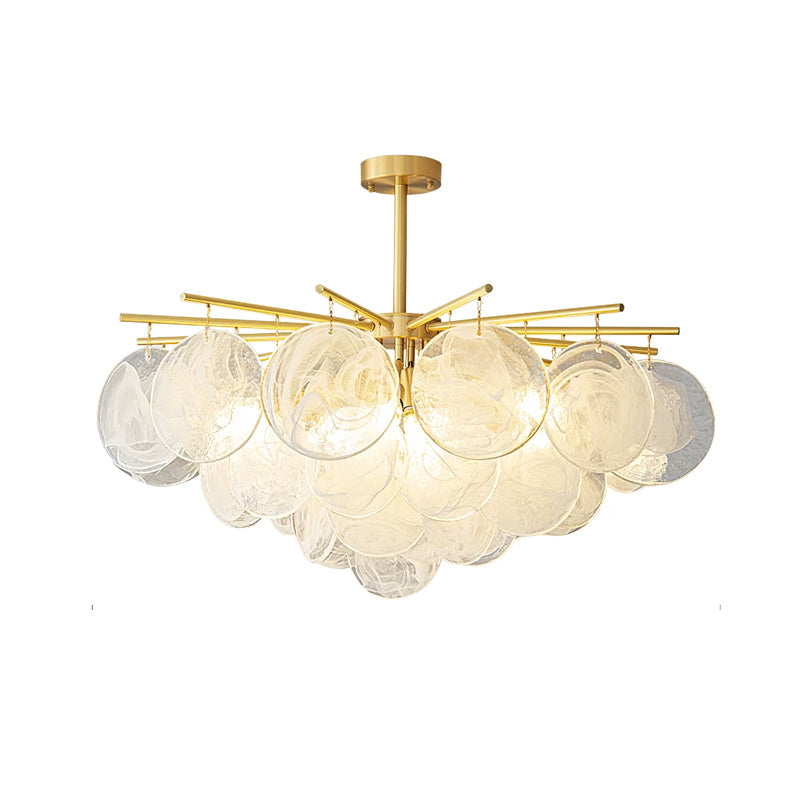 Dimension diagram for the Dia 60cm Celestia Chandelier.