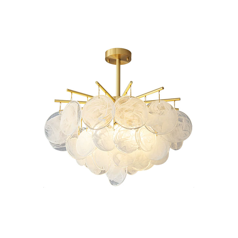Dimension diagram for the Dia 50cm Celestia Chandelier.