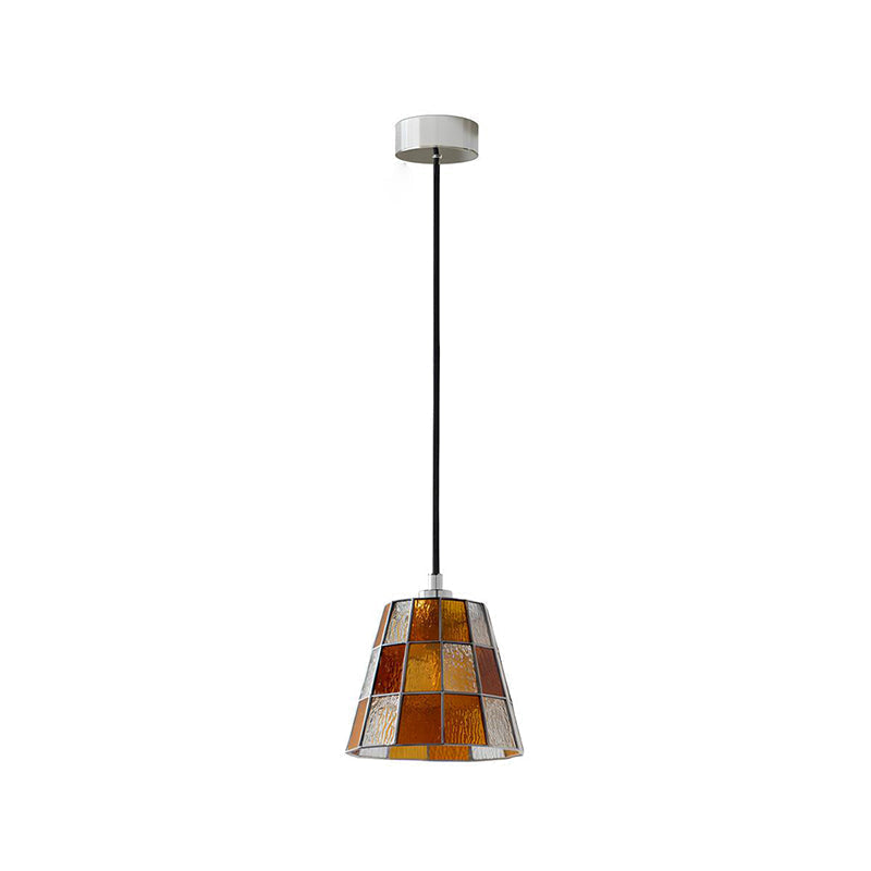 The textured glass detail of the Zola Pendant Lamp.