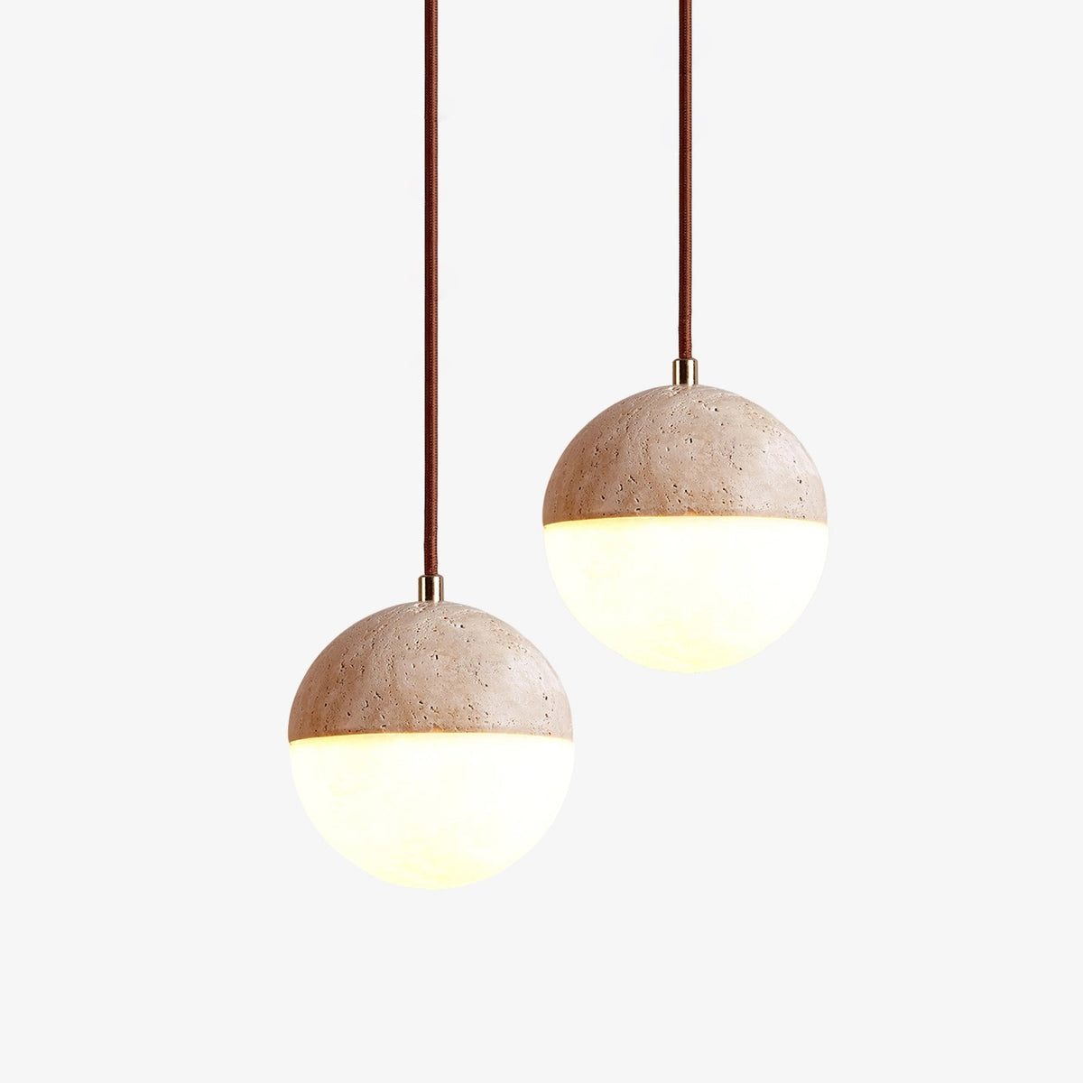 Vendrick Suspension en Travertin