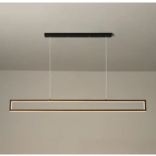 Ray Lampe suspendue moderne à revêtement LED minimaliste pour salle à manger
