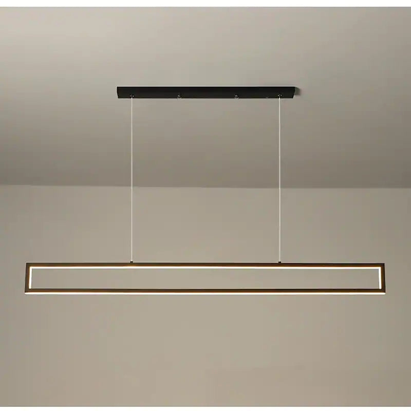 Ray Lampe suspendue moderne à revêtement LED minimaliste pour salle à manger