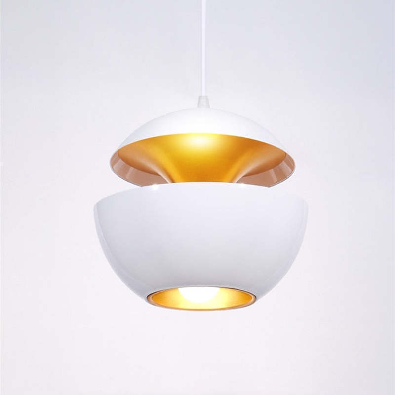 Arisha Suspension LED, Noir & Blanc, D 25/35CM