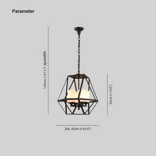 Silva Industriel LED Suspension Métal Salon/Bar