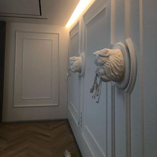 Lustra Applique Murale Sculpture Bulldog Fantaisiste-Luire