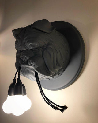 Lustra Applique Murale Sculpture Bulldog Fantaisiste-Luire