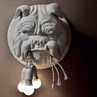 Lustra Applique Murale Sculpture Bulldog Fantaisiste-Luire