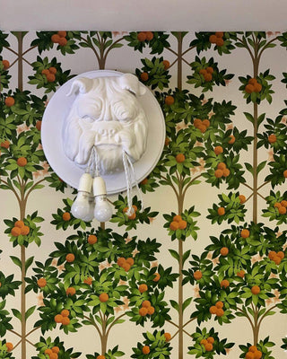 Lustra Applique Murale Sculpture Bulldog Fantaisiste-Luire