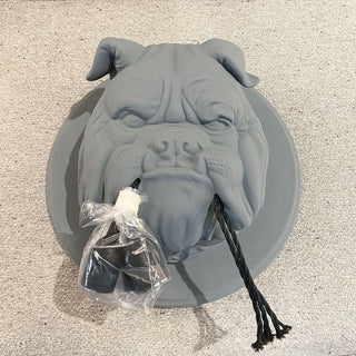 Lustra Applique Murale Sculpture Bulldog Fantaisiste-Luire