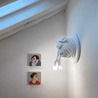 Lustra Applique Murale Sculpture Bulldog Fantaisiste-Luire