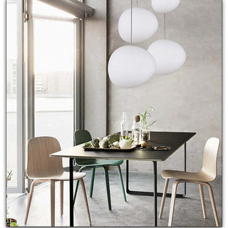 Virel Suspension en verre en forme d'œuf-Luire