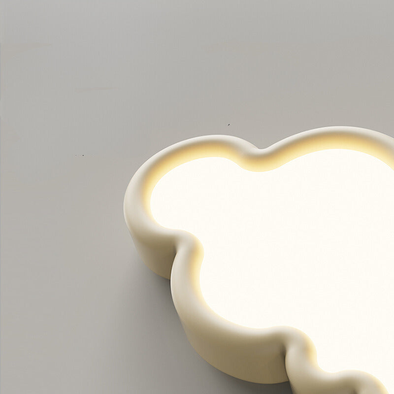Aria Moderne Nuage Plafonnier Métal Chambre à coucher