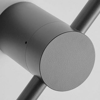 Kirixen Applique Murale Intérieure Minimaliste Linéaire LED. Métal. Noir.-Luire