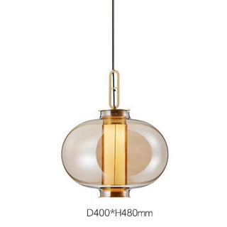 Uphaos Suspension Moderne en Verre pour Famille