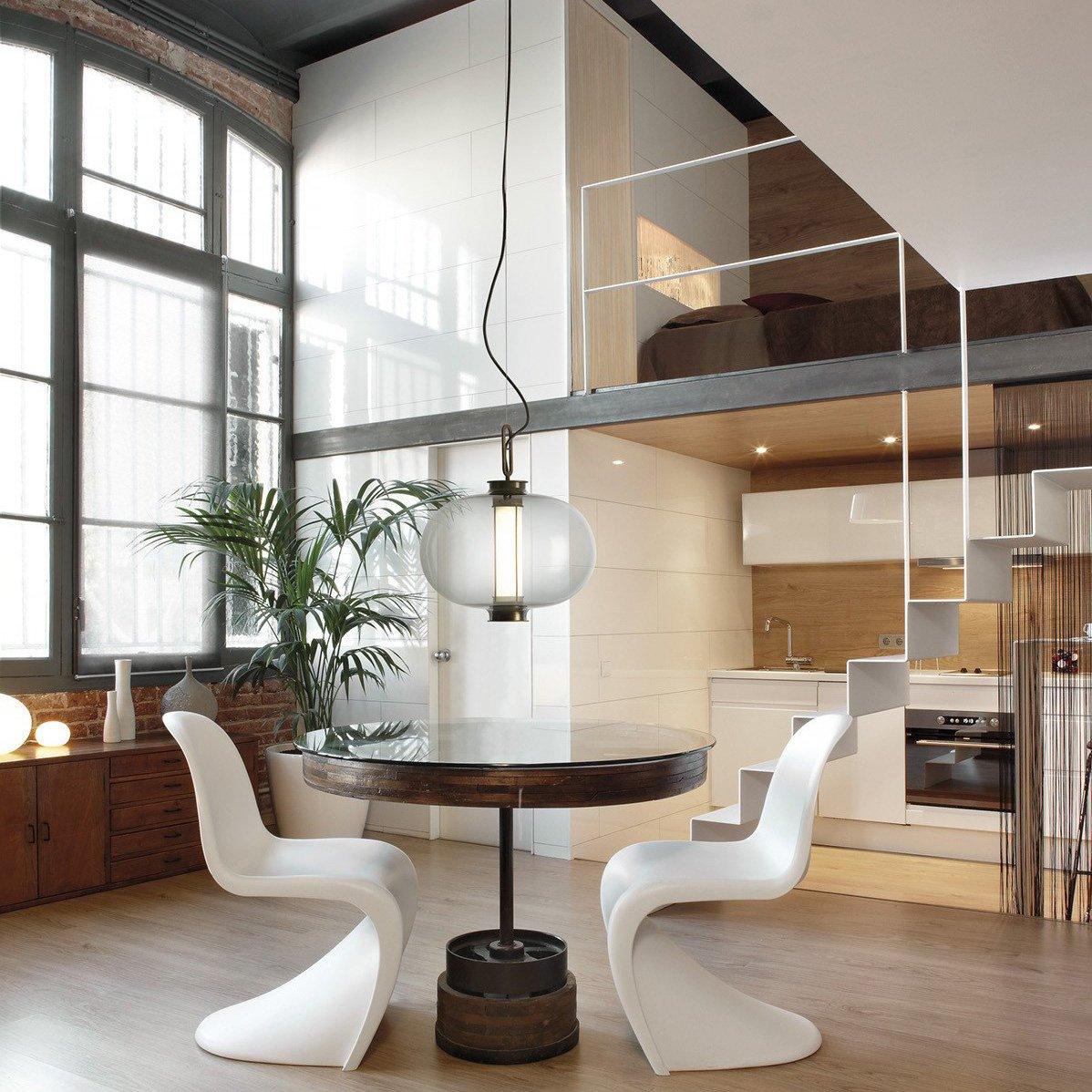 Mirius Suspension Moderne en Verre pour Famille