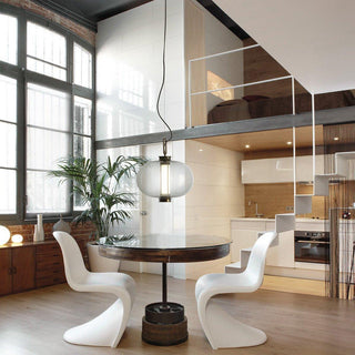 Uphaos Suspension Moderne en Verre pour Famille