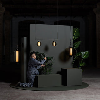 Uphaos Suspension Moderne en Verre pour Famille