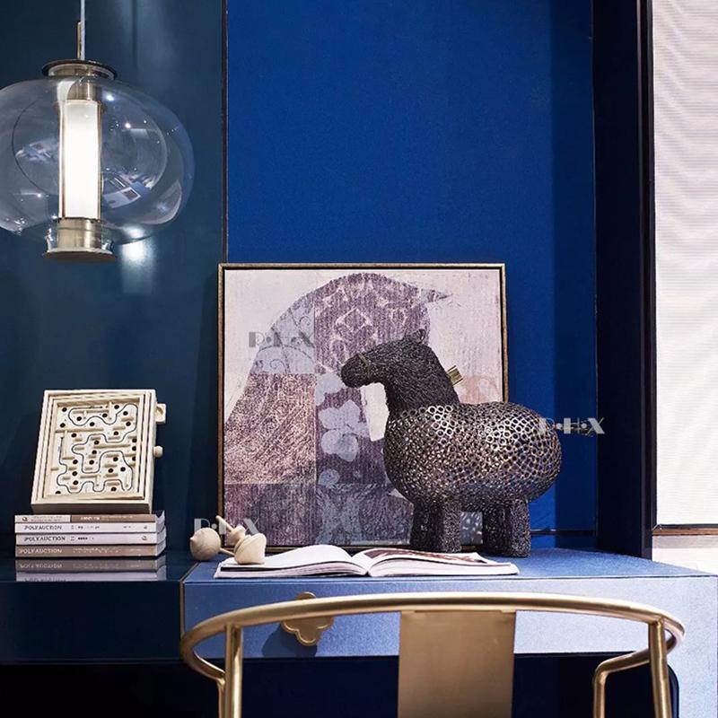 Mirius Suspension Moderne en Verre pour Famille