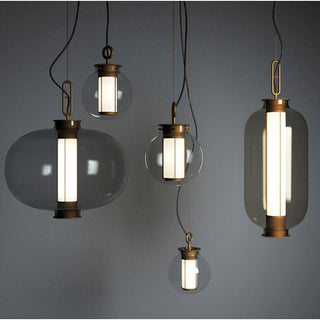 Uphaos Suspension Moderne en Verre pour Famille
